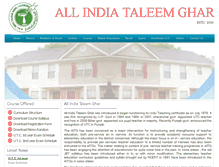 Tablet Screenshot of aitg.co.in